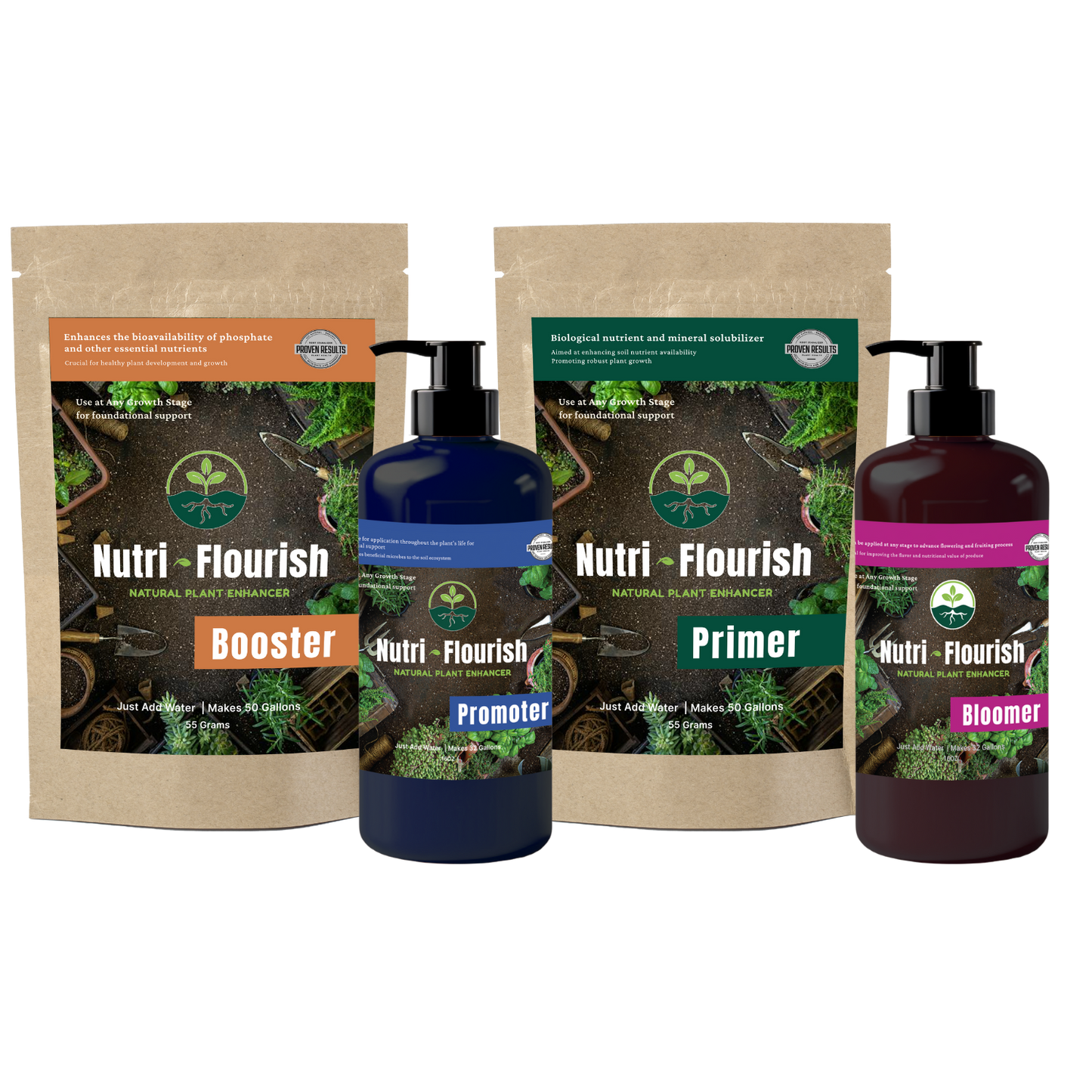 The 4-Step Plant Growth System